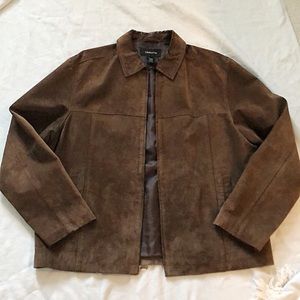 Liz Claiborne Men’s Suede Coat